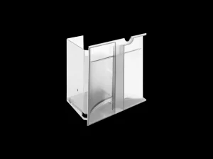 Satzbehälter grautransparent